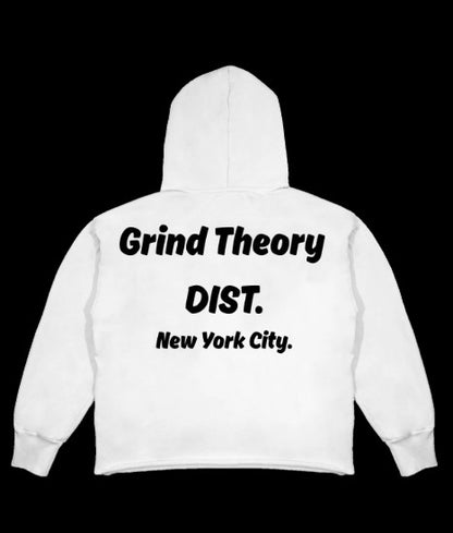 Grind Theory DIST NYC White Hoodie