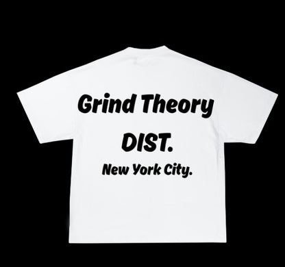 Grind Theory DIST NYC White T shirt